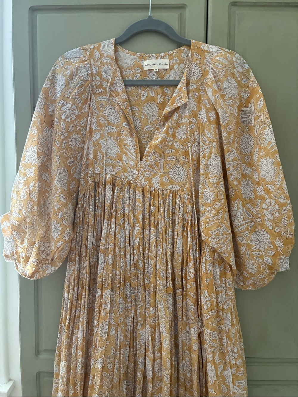 DAUGHTERS OF INDIA KYRA DRESS IN CUMIN SZ S - Picture 6 of 10